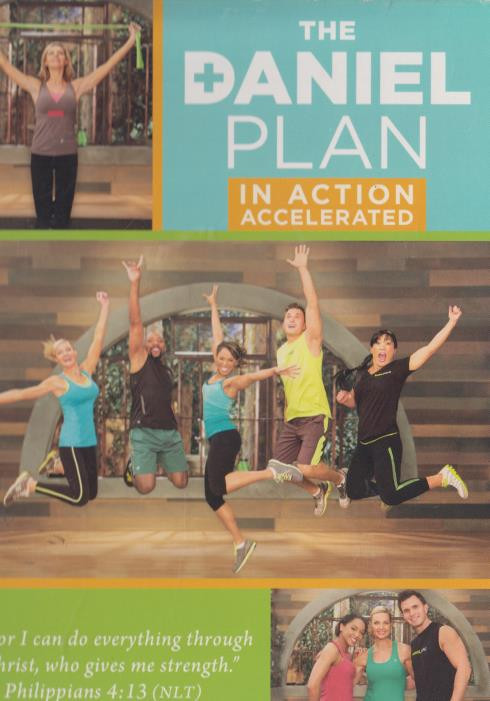 The Daniel Plan: In Action Accelerated 3-Disc DVD VIDEO Christian music workout