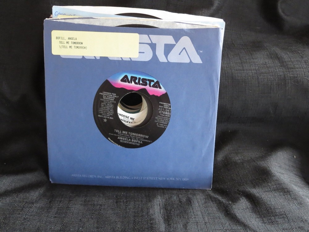 Angela Bofill – Tell Me Tomorrow PROMO Unplayed Old Stock