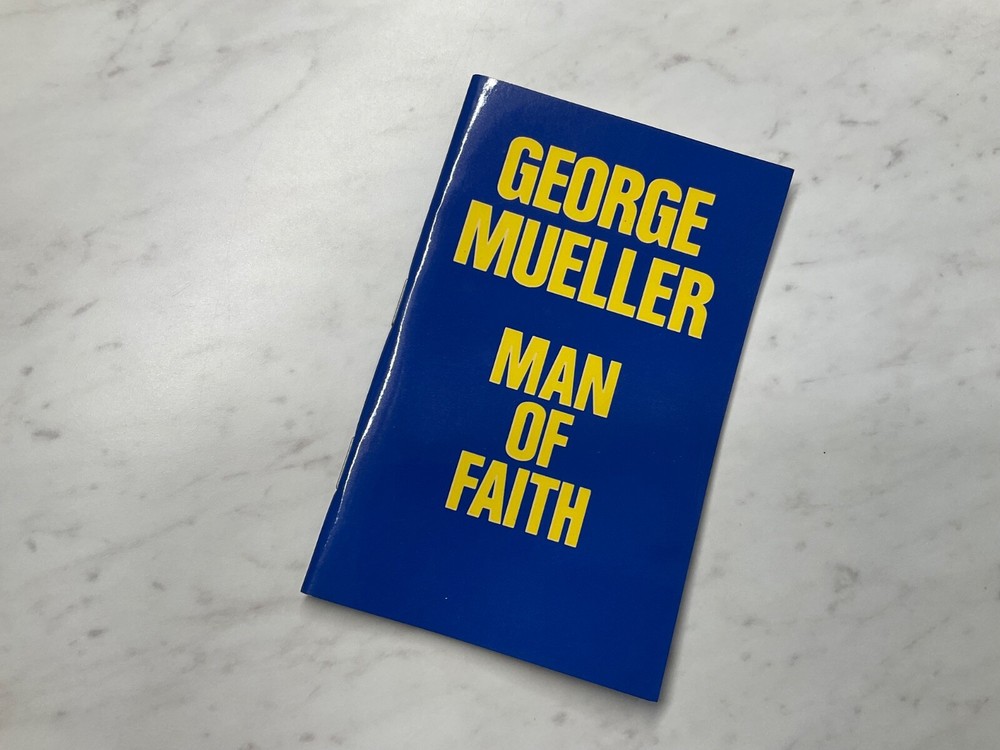 Man of Faith George Mueller 1980 Blue Booklet