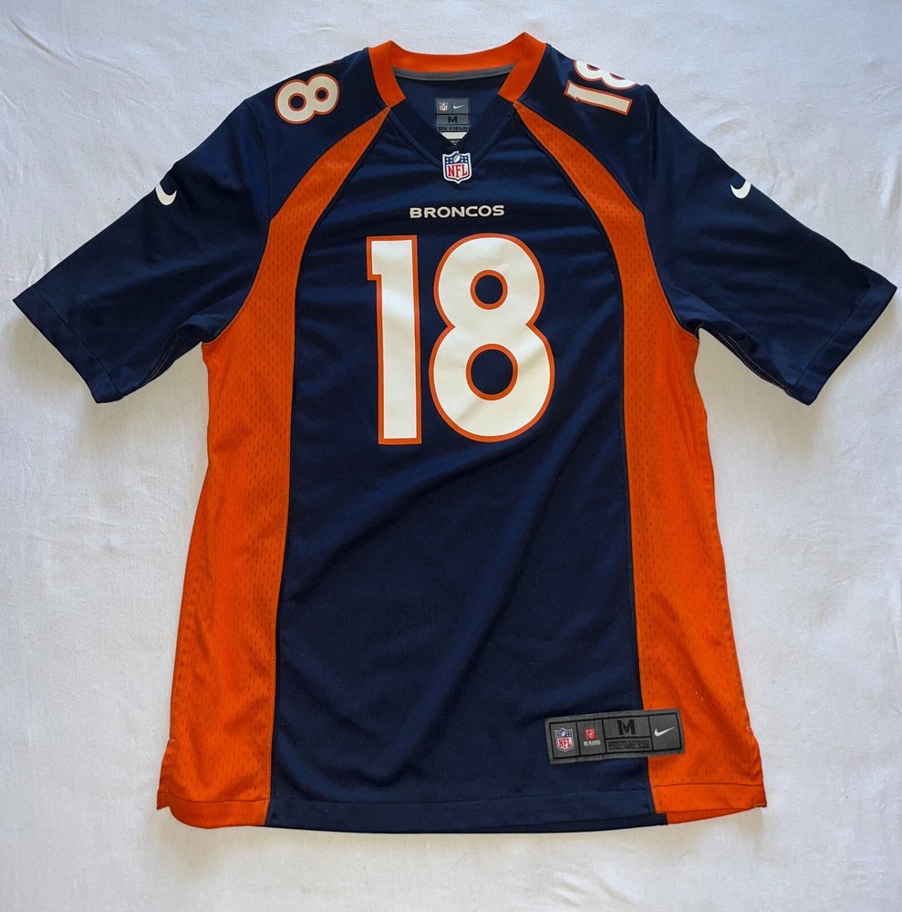 Peyton Manning 2012-13 Nike Replica Denver Broncos Jersey Medium