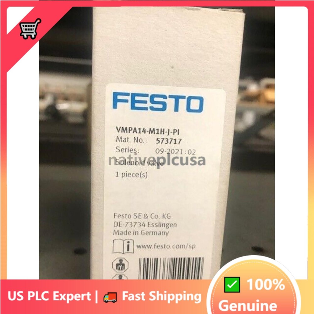 US FREE TAX New Festo VMPA14-M1H-J-PI 573717 Solenoid valve
