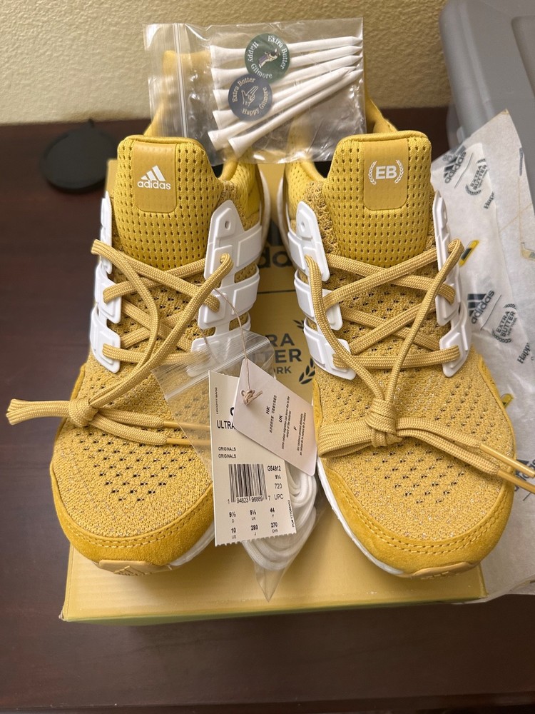 Adidas UltraBoost 1.0 x Extra Butter x Happy Gilmore Gold Jacket 2021