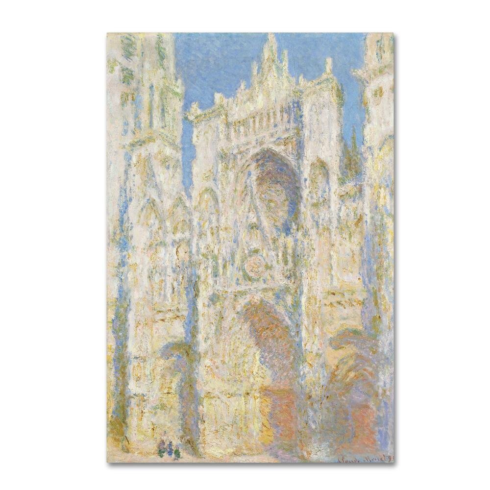 Rouen Cathedral in Sunlight Wall Décor, 12x19