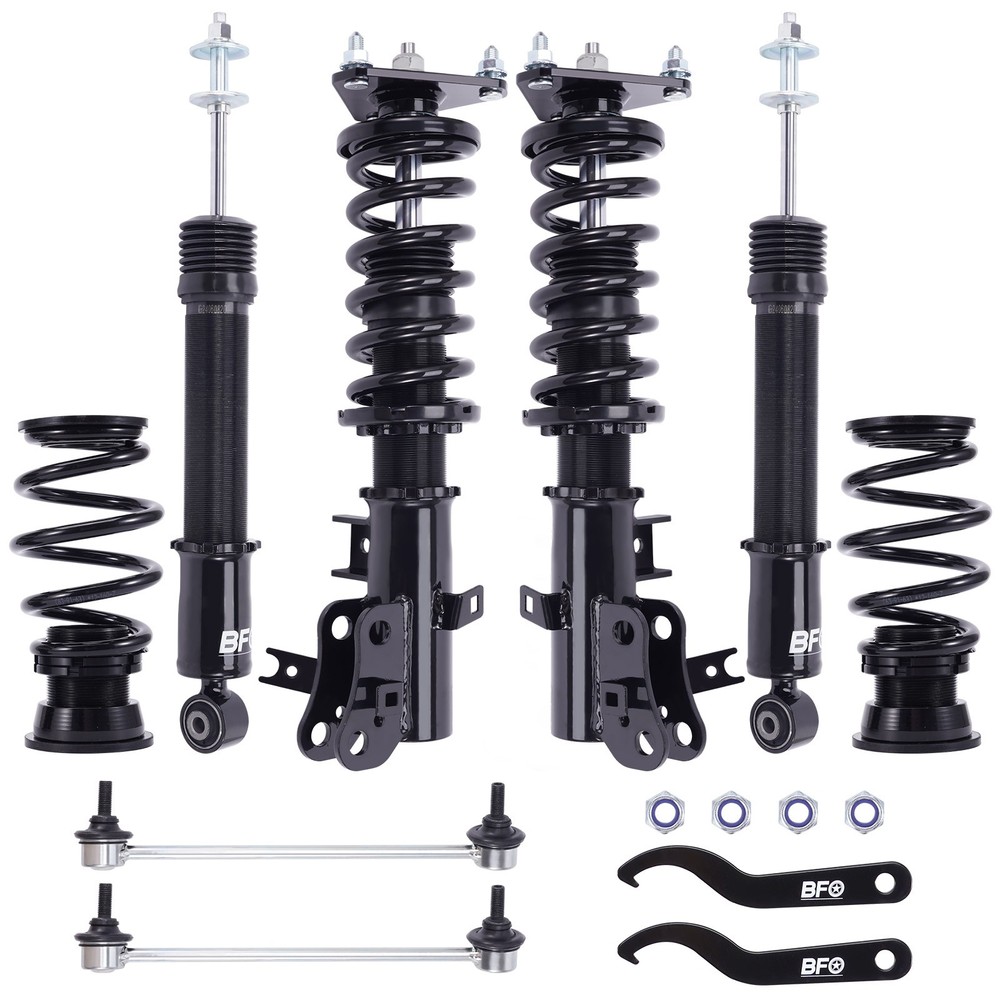 Black Racing Coilovers Suspension Kit Fit For Honda Civic FG3/FB2 2012-2015
