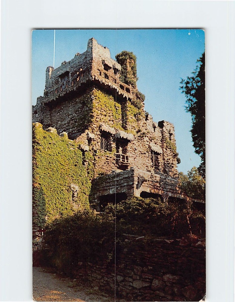 Postcard Gillette Castle Hadlyme Connecticut USA