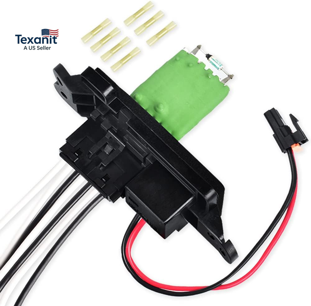 89019088 HVAC Blower Motor Resistor Kit with Harness Compatible with 2003-2006 C
