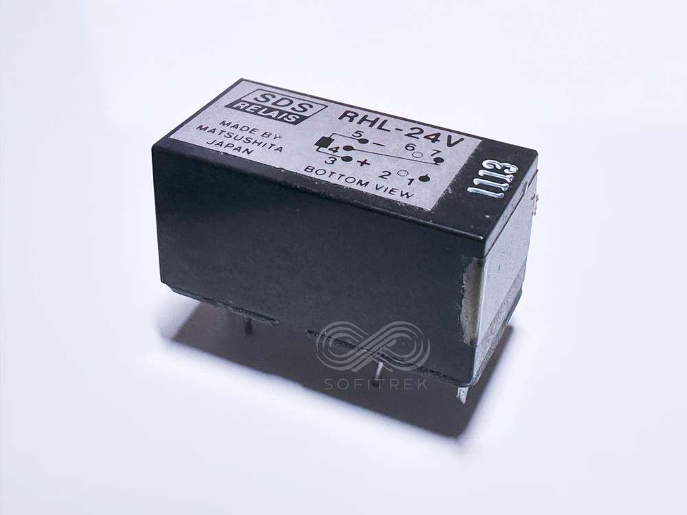 RHL-24V R-HL-24V SDS RELAIS PCB Relay 24VDC SPDT 1A 7-Pin Sealed