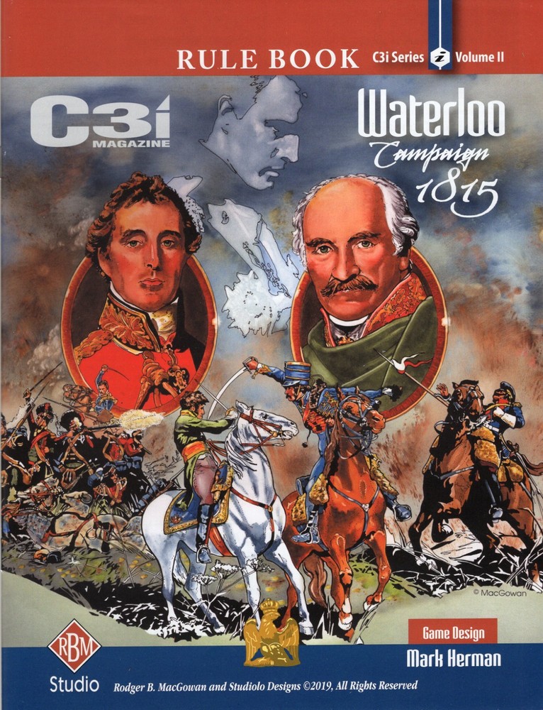 Game by c3i Magazine - Waterloo Campaign 1815  Unpunched