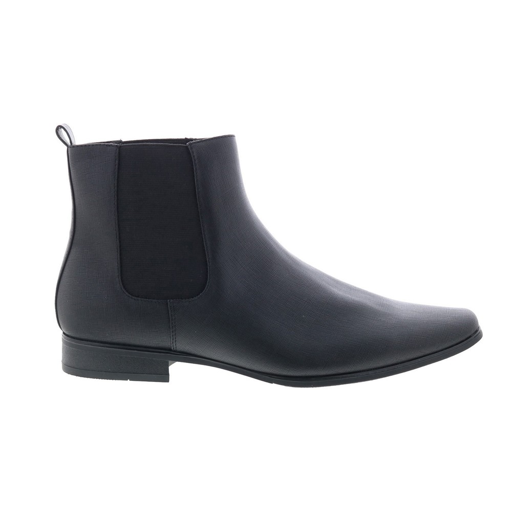 Calvin Klein Brayden 2 CMBRAYDEN2 Mens Black Synthetic Chelsea Boots 12
