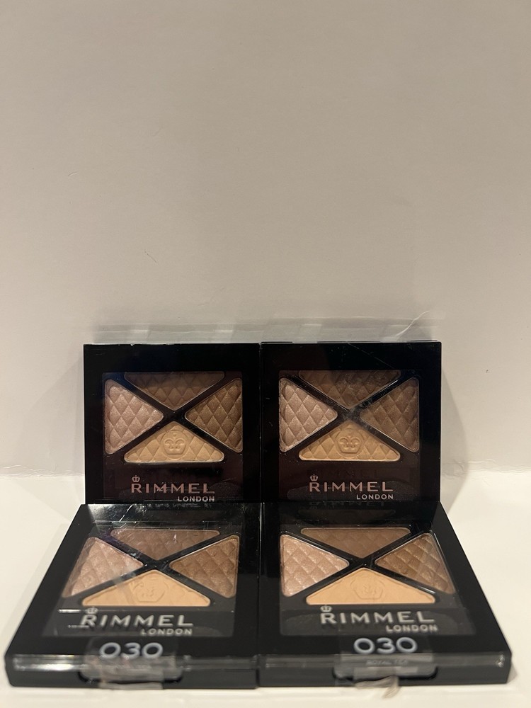 Rimmel London Glam Eyes Quad Eye Shadow 030 ROYAL TEA 0.148oz (4 Count)