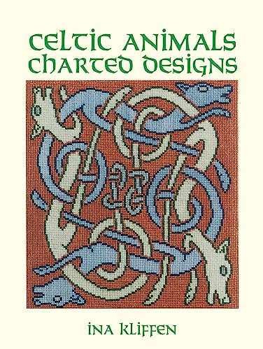 Celtic Animals Charted Designs (Dover - Paperback, by Kliffen Ina - Very Good x