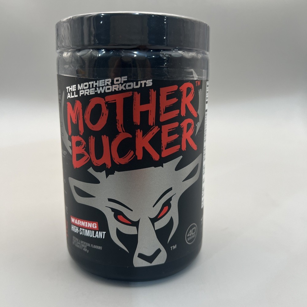 BUCKED UP MOTHER BUCKER Pre-Workout - Gym-Junkie Juice Flavor 400g