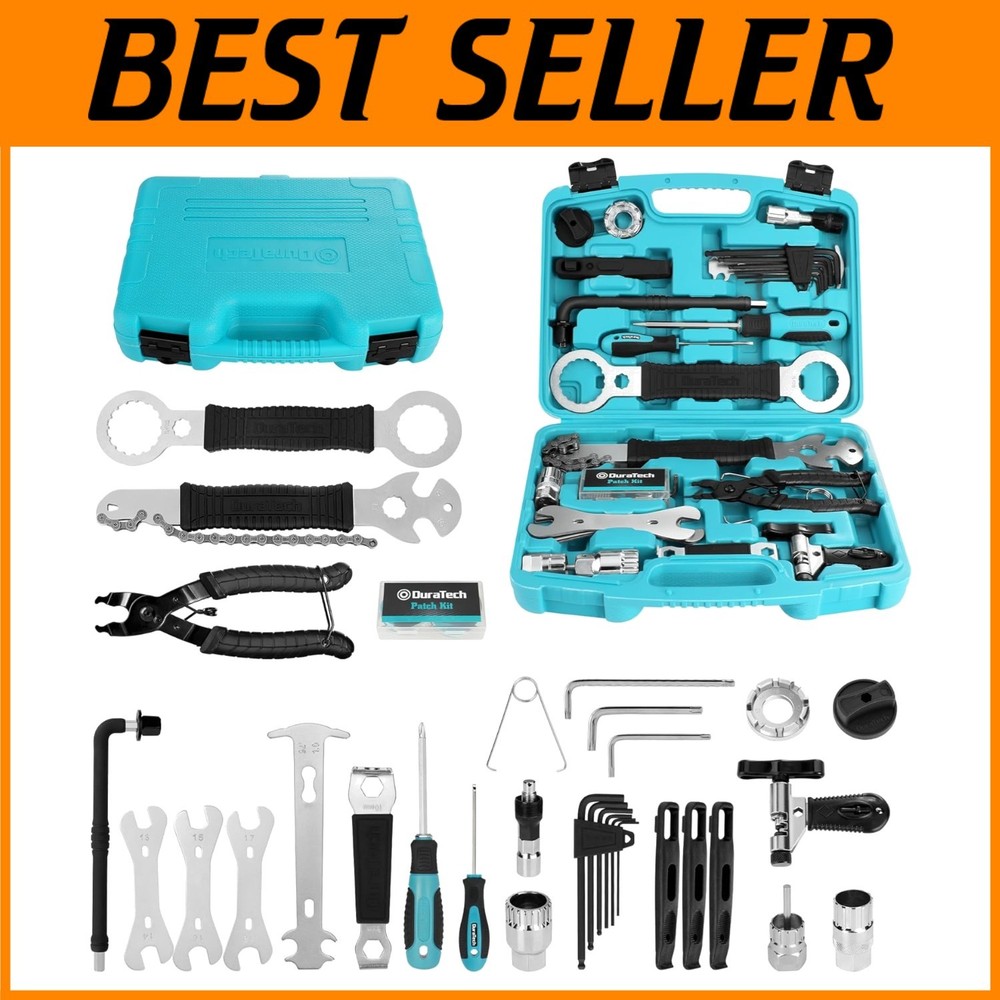 41-Piece Premium Bike Tool Kit for Mountain and Road Bikes with Durable Storage Case
