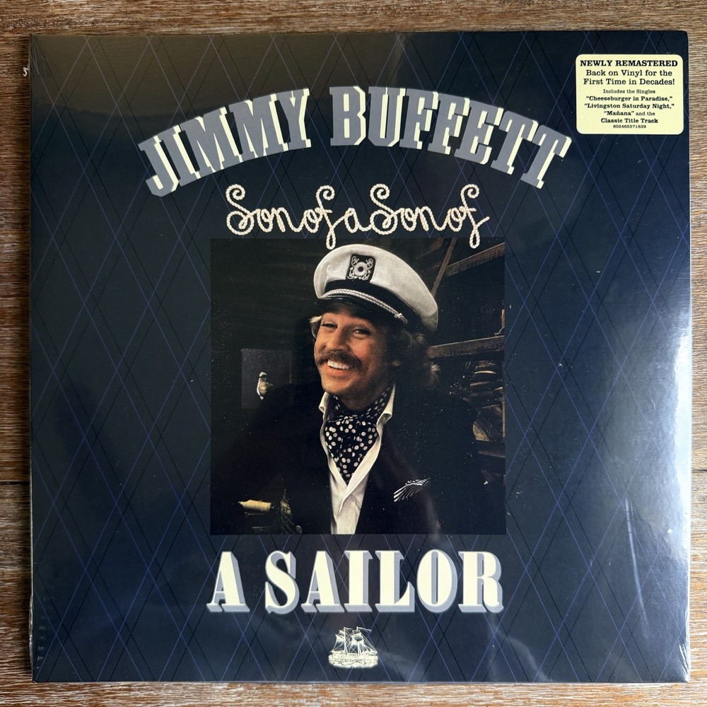 Jimmy Buffett / Son of a Son of a Sailor. Sealed Remastered Vinyl LP