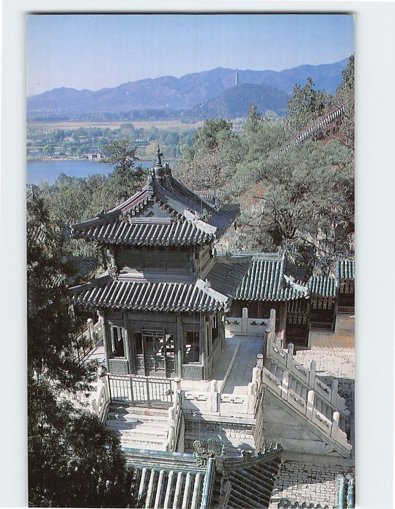 Postcard Bronze Pavilion Summer Palace Beijing China