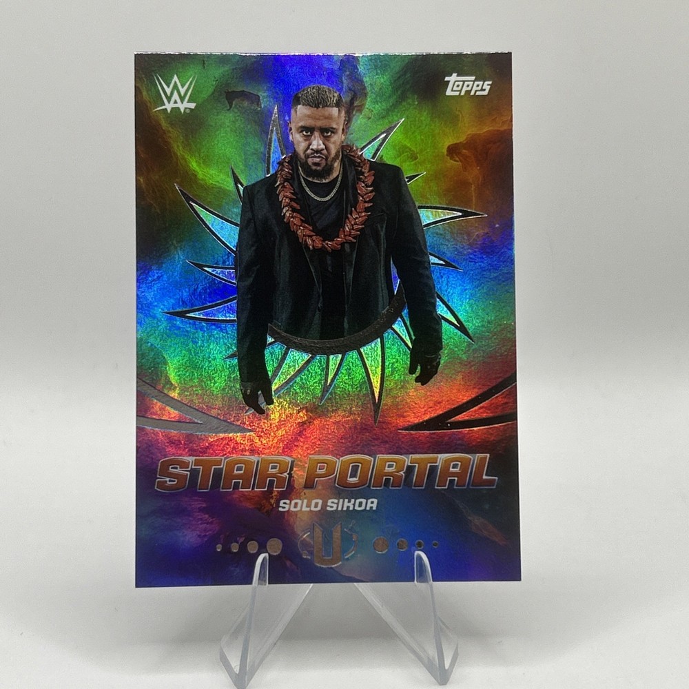 SOLO SIKOA Star Portal 2025 Topps Universe WWE SPO-14