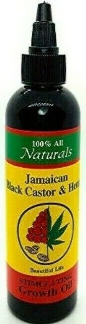 Jamaican Black Castor Oil & Hemp Seed Oil 4 fl oz GROW HAIR FAST RESULTS