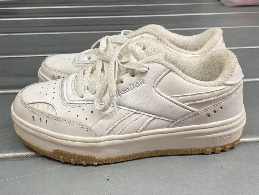 Reebok Sneakers Shoes Womens Size 9 White Classic Leather Platform Casual