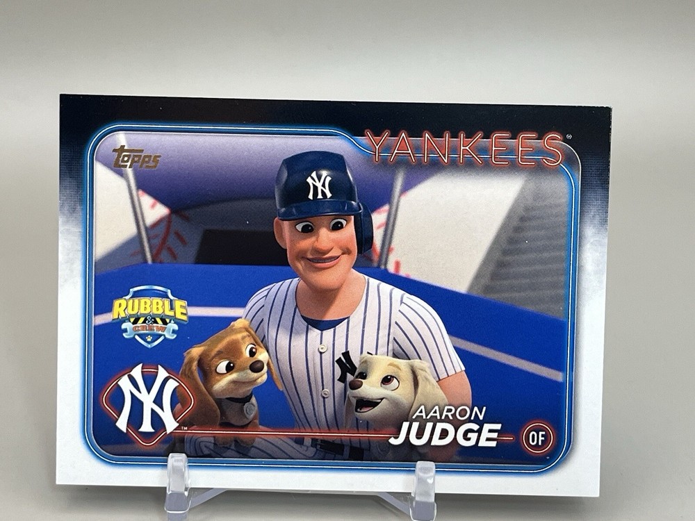 2024 Topps Update Paw Patrol Aaron Judge Rubble & Crew PP2 SSP Case Hit