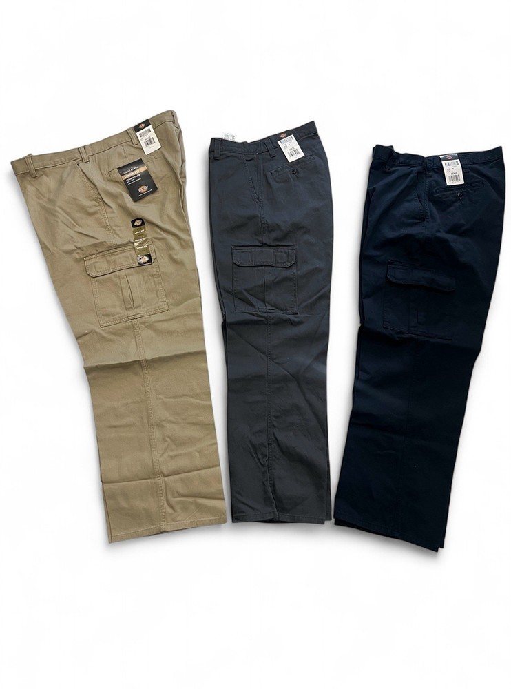 Dickies Men's Loose Fit Cargo Pants Style 2321 - 2-Pack Combo Deal