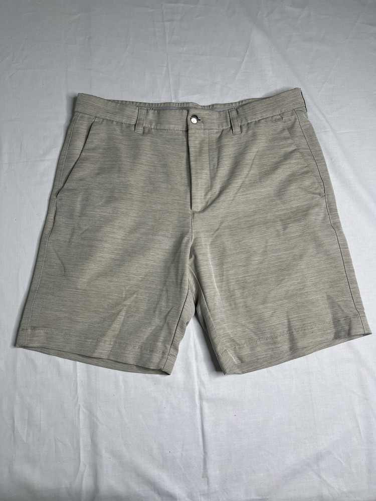 Callaway Mens Golf Shorts 34 Gray Performance Stretch Flat Front