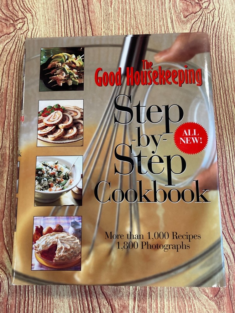 The Good Housekeeping Step-By-Step Cookbook (Hardcover) - LIKE NEW