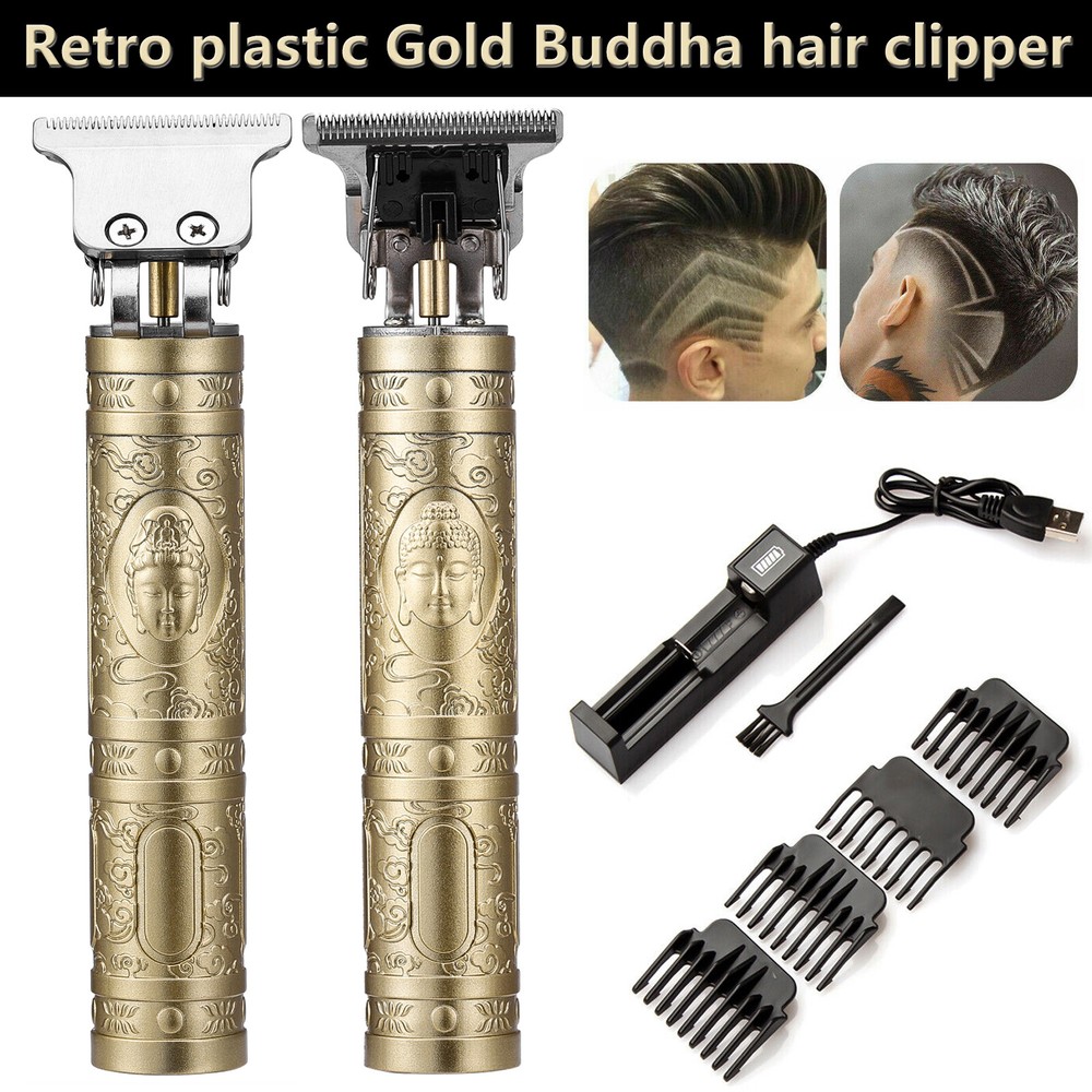 Electric Pro Portable Cordless Trimmer Wireless Buddha Hair Clipper Beauty Hair