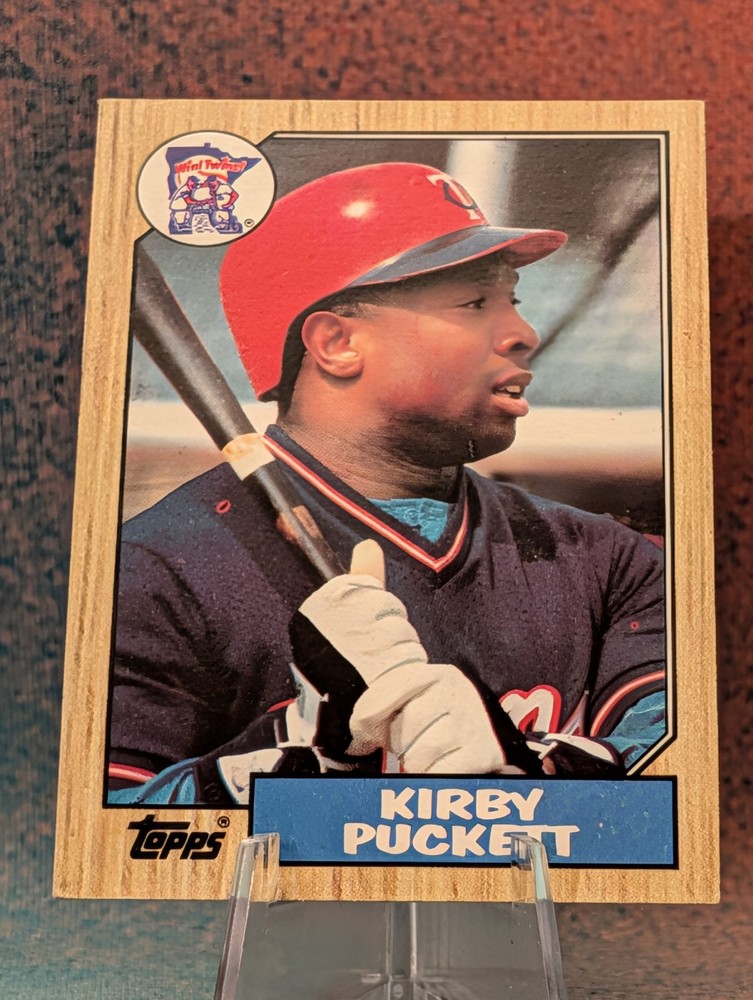 1987 Topps #450 Kirby Puckett