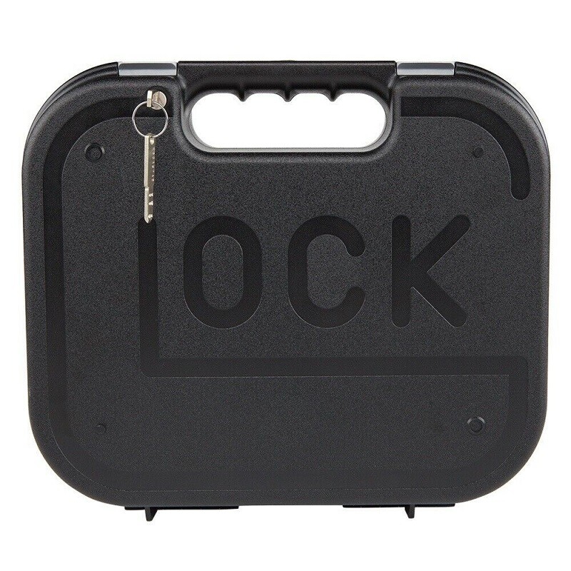 Glock OEM Lockable Single Handgun Gun Case w/ Bore Brush & Cleaning Rod CASE2929