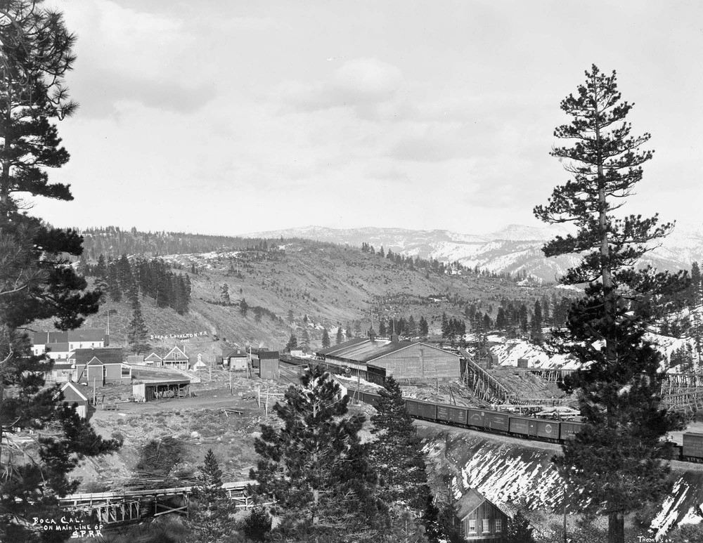 1906 Boca, California Vintage Old Photo 8.5