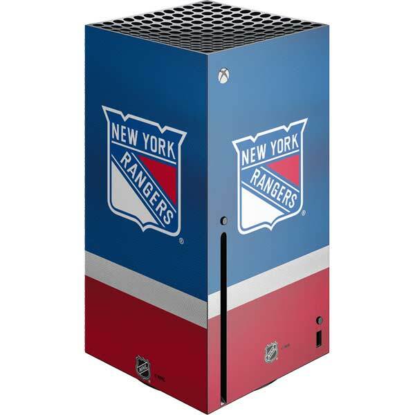 NHL New York Rangers Xbox Series X Console Skin - New York Rangers Jersey