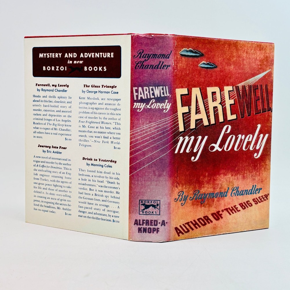 Farewell, My Lovely Raymond Chandler 1967 First Edition Library Facsimile