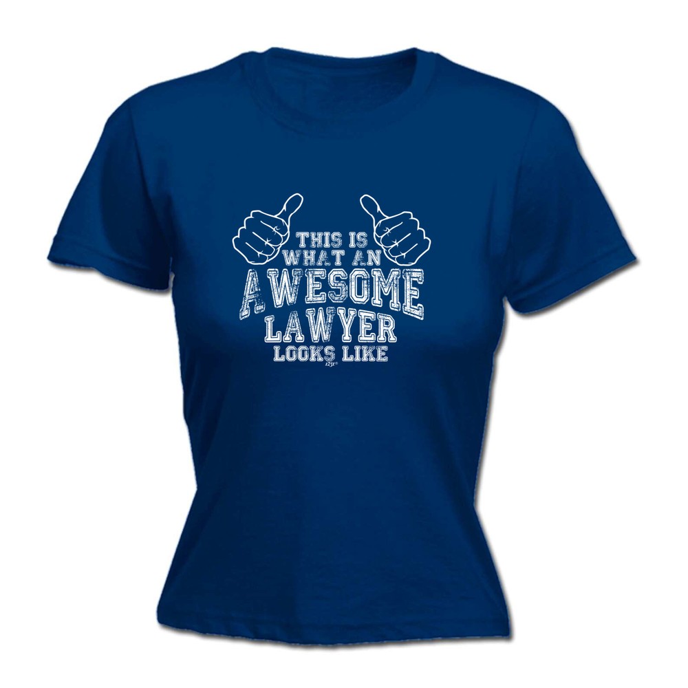 This Is What Awesome Lawyer - Womens T Shirt Funny T-Shirt Novelty gift tshirt