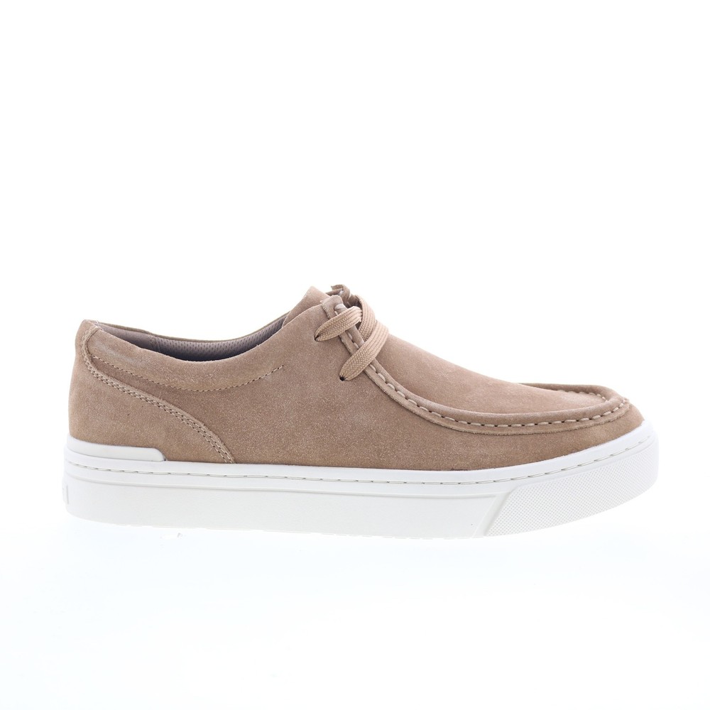 Rockport Terell RMTERELL Mens Brown Wide Suede Lifestyle Sneakers Shoes