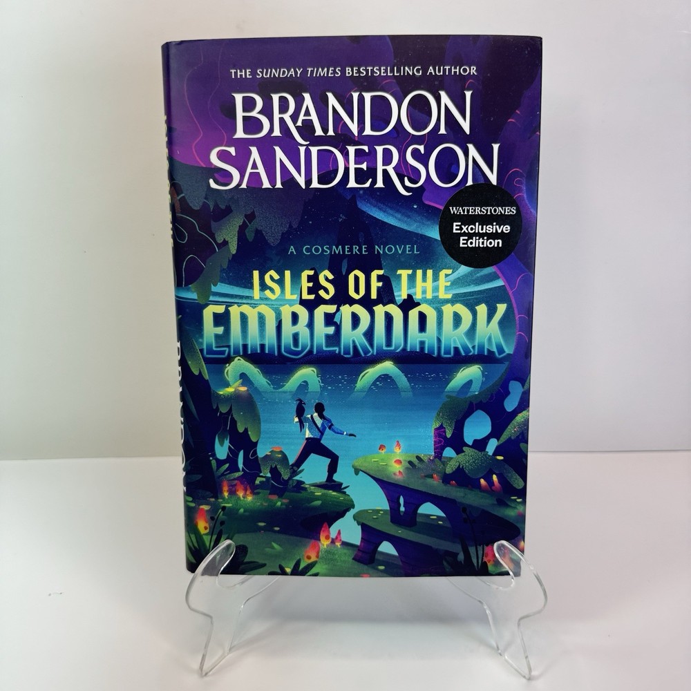 Brandon Sanderson Isles of the Emberdark Waterstones Excl. Sprayed Edge 1st/1st