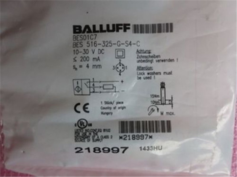 1Pc Proximity Switch New Bes 516-325-G-S4-C Balluff fp