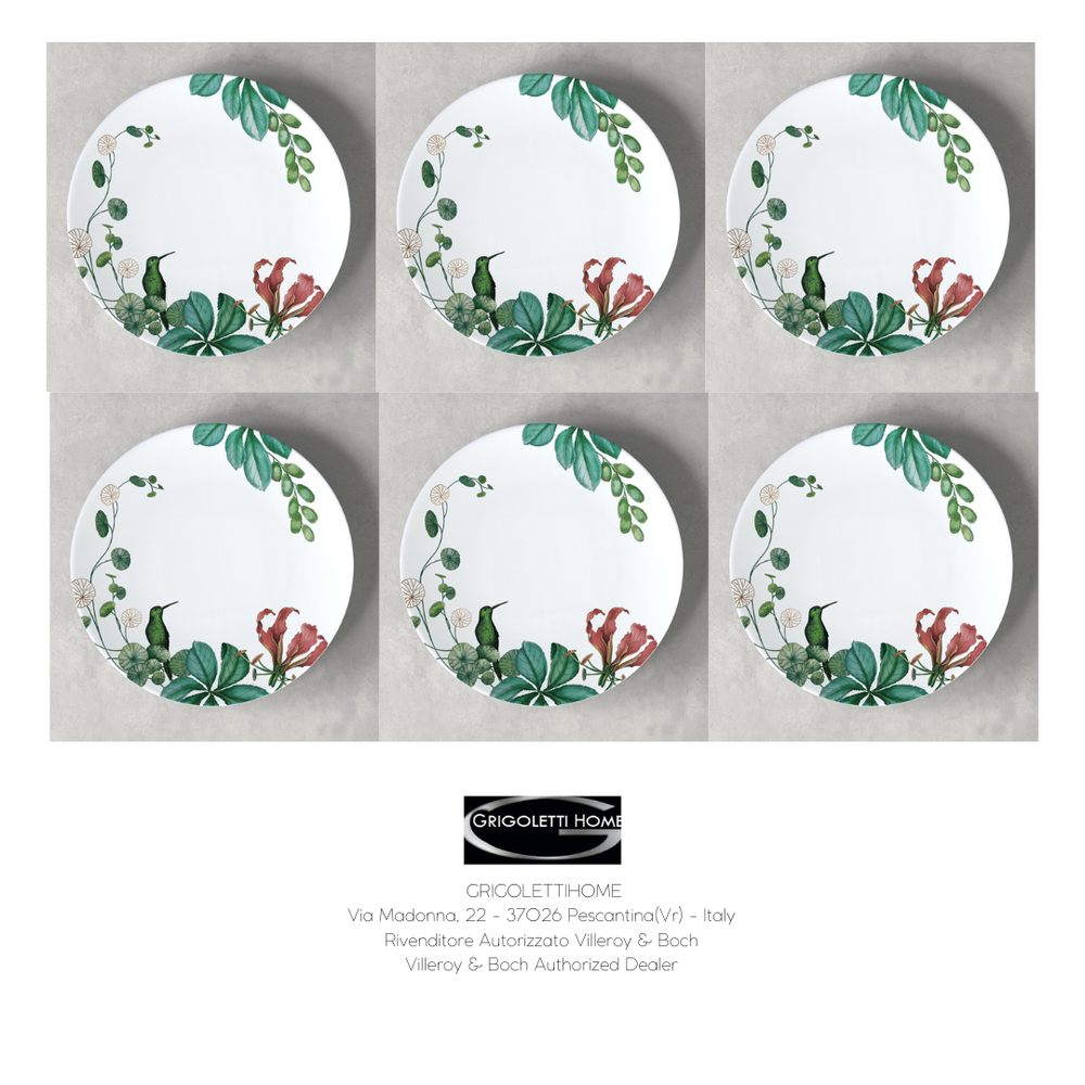 Villeroy & Boch - Avarua - Set Of 6 Fruit Plates/Dessert/Breakfast Ø Cm 22