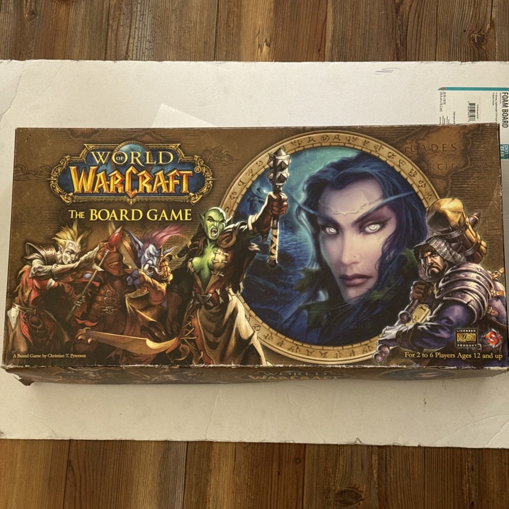 World of WarCraft The Board Game Blizzard Entertainment-complete