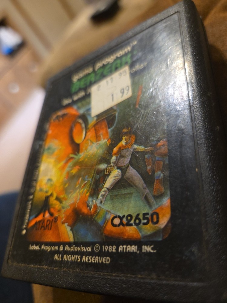 Berserk (Atari 2600, 1982) Cartridge Only