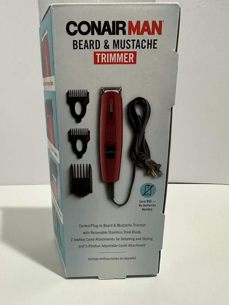 Conair Man Bear & Mustache Trimmer 5 Heads