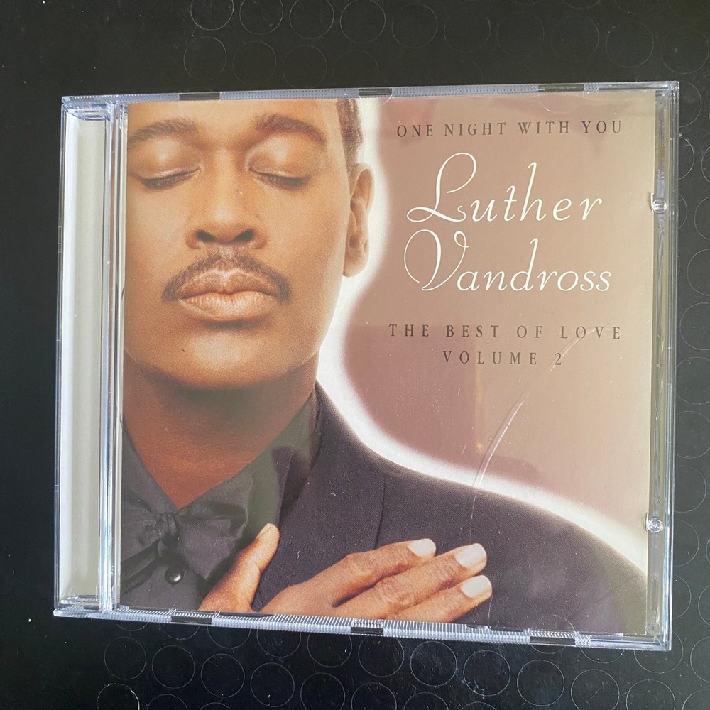 Luther Vandross – One Night With You CD 1997 R&B Soul Epic Best Of Love