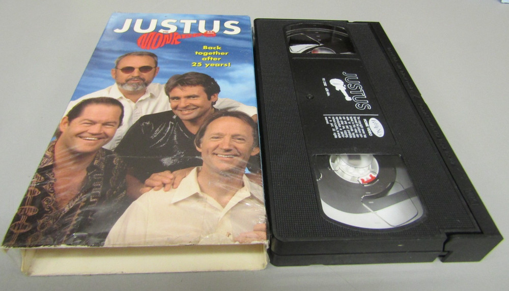 Justus : The Monkees (VHS Tape 1997 30 Minutes Rhino Home Video)