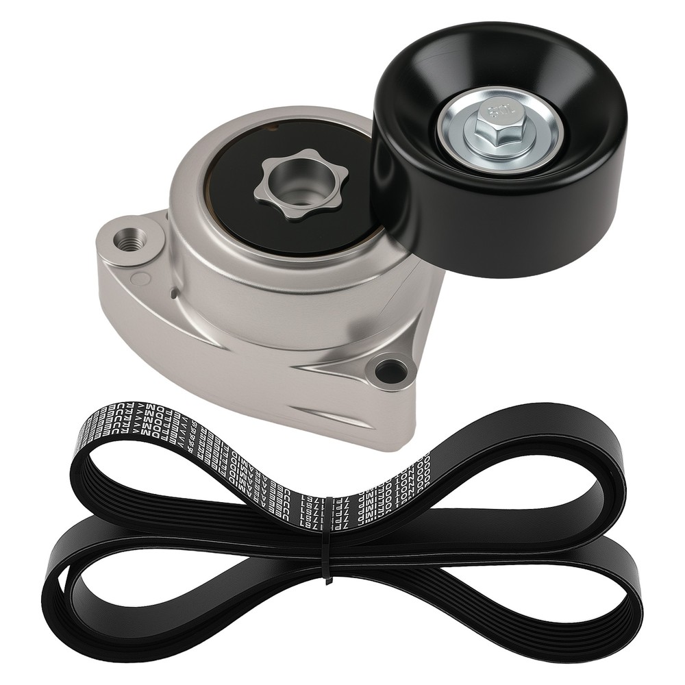 Serpentine Belt Tensioner & Pulley Kit for Honda Accord 2.4L 2003-2007 90K38278C