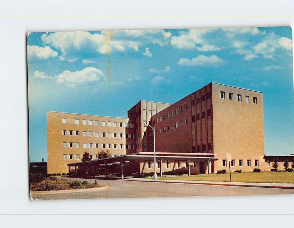 Postcard The Union Protestant Hospital Clarksburg West Virginia USA
