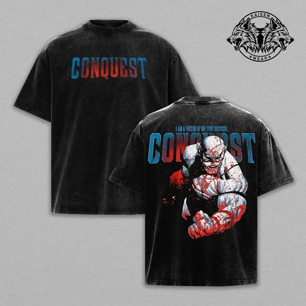 Conquest Invincible Comic T-Shirt Crewneck Graphic Tee