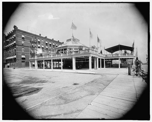 Photo:Detroit Mich Wayne Hotel and Pavilion 1900s Hotel Pavilion