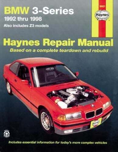 BMW 3-Series 1992-98 & Z4 1996-98 by J H Haynes: Used