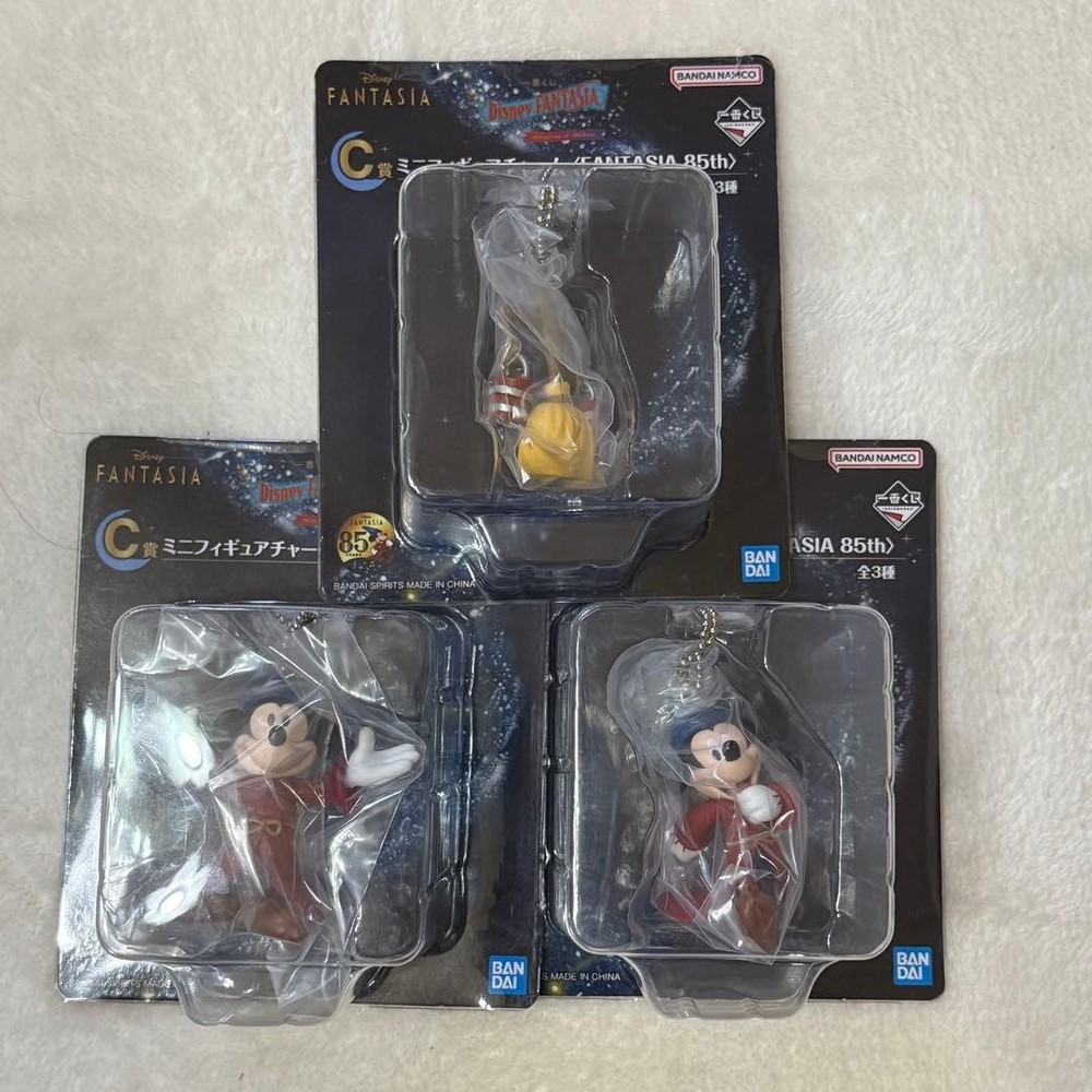 Fantasia 85th Anniversary Mickey Mouse Figure Ichiban Kuji C Prize 3 Types