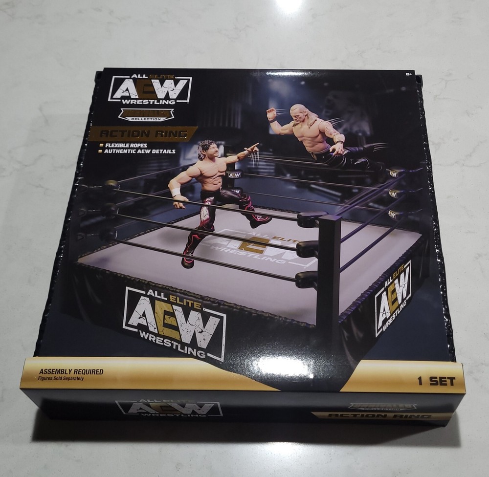 AEW Unrivaled Collection Action Ring All Elite Wrestling AEW0065 NEW IN BOX 2021