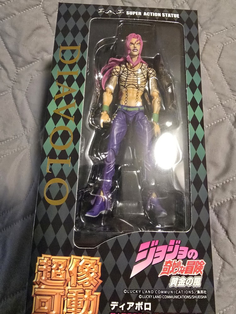 Medicos Super Action Statue Diavolo Figure Boxed JoJo's Bizarre Adventure